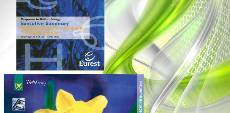 Executive summary design